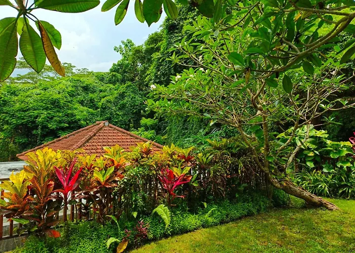 ヴィラ Malathi Cozy Wooden House - Garden Pool View *
